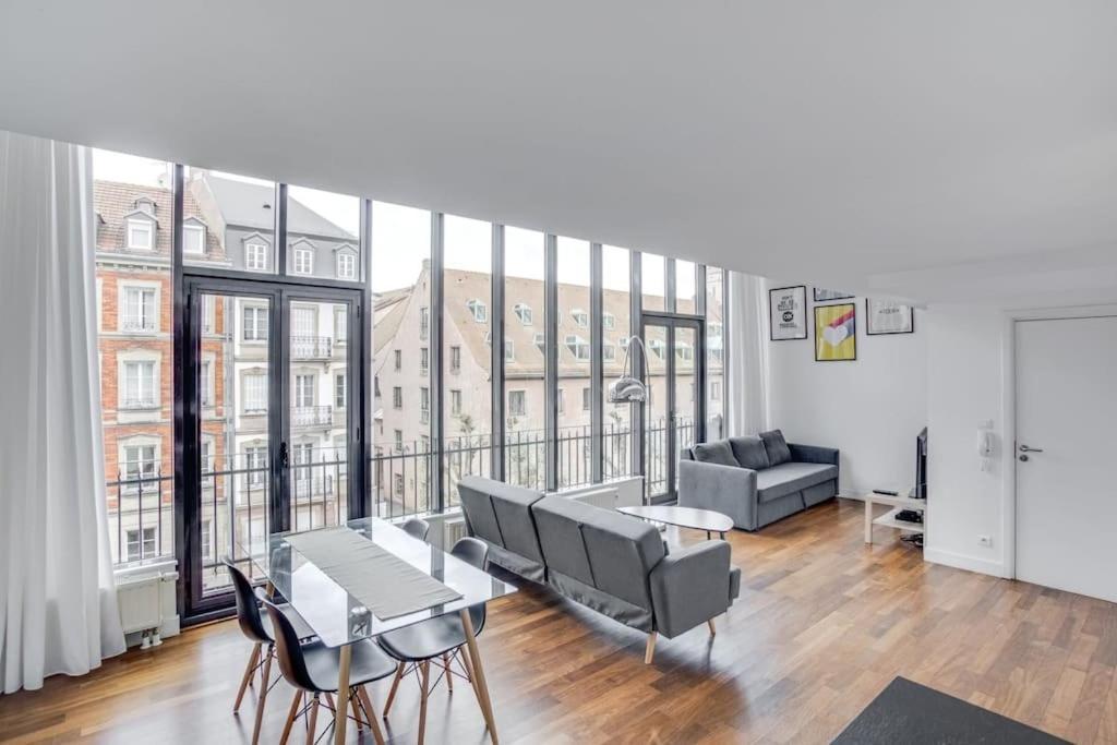 Le Loft Des Lumieres - Superbe Loft Lumineux Au Coeur De La Krutenau Apartment Strasbourg Ngoại thất bức ảnh